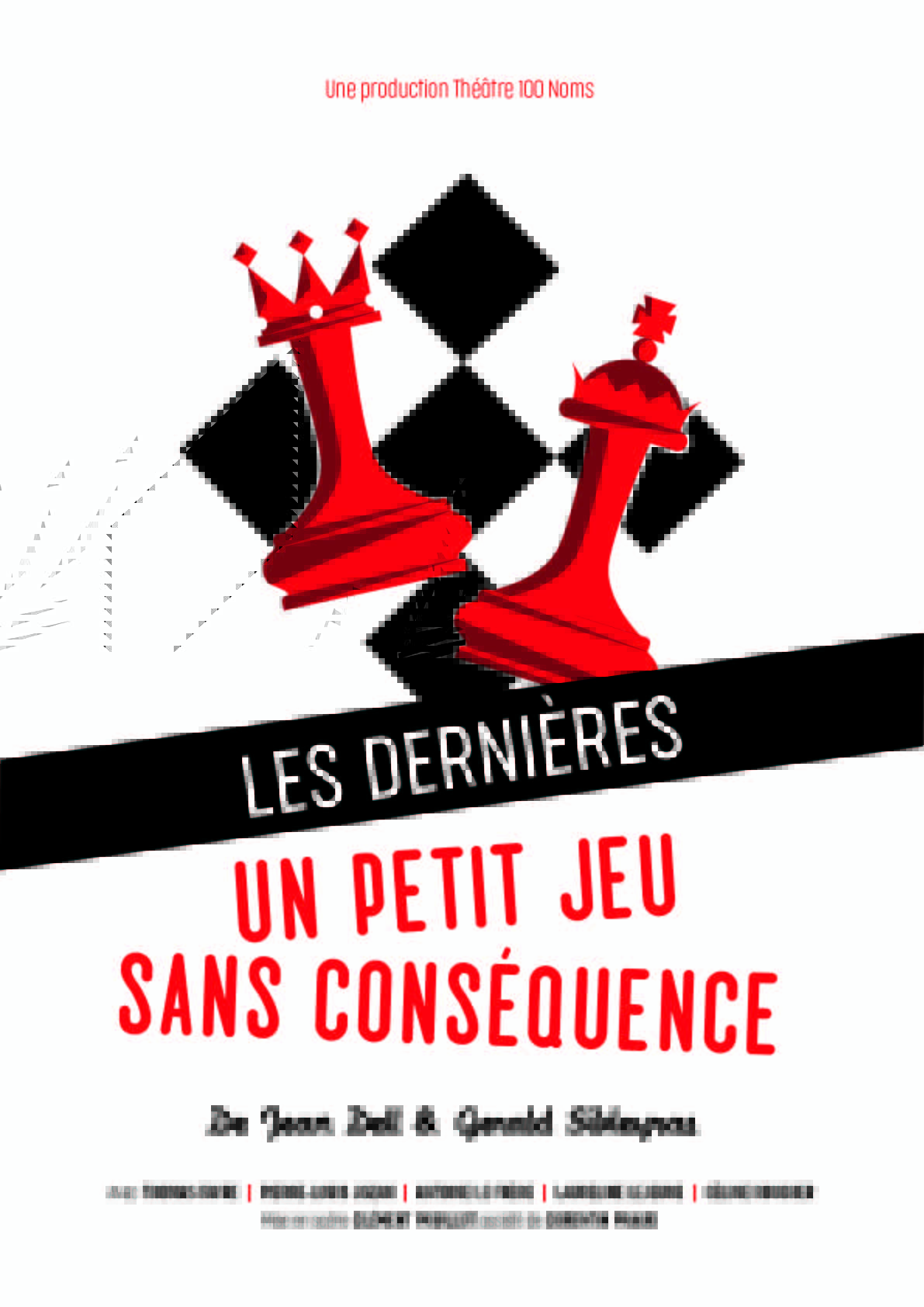 Un petit jeu conséquence au Théâtre 100 Noms
